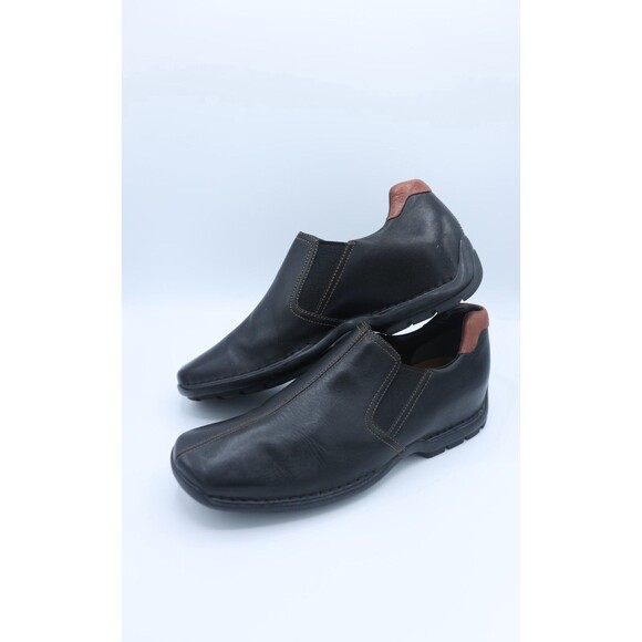Cole Haan Leather Zeno Loafers Mens Size 11 Black Slip On Comfort Sole Shoe - Picture 1 of 10